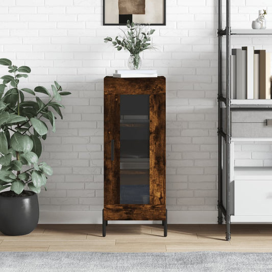 Skjenk Røkt Eik 34,5x34x90 cm