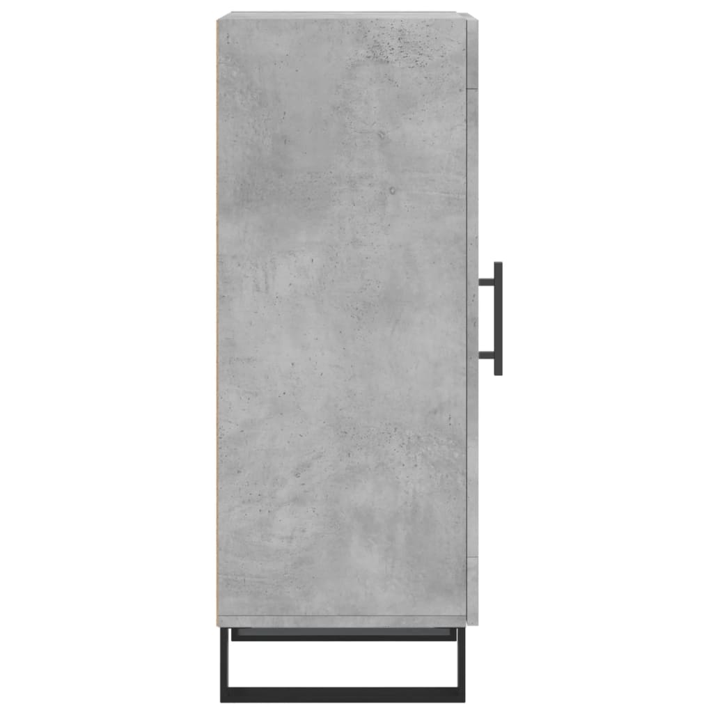 Skjenk betonggrå 34,5x34x90 cm konstruert tre