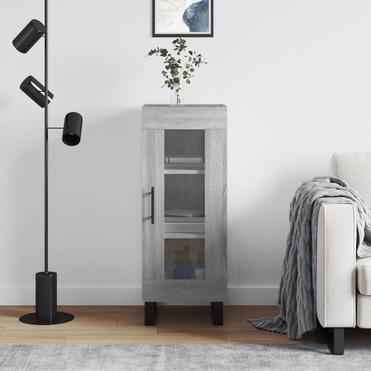 Skjenk Sonoma Grå 34,5x34x90 cm