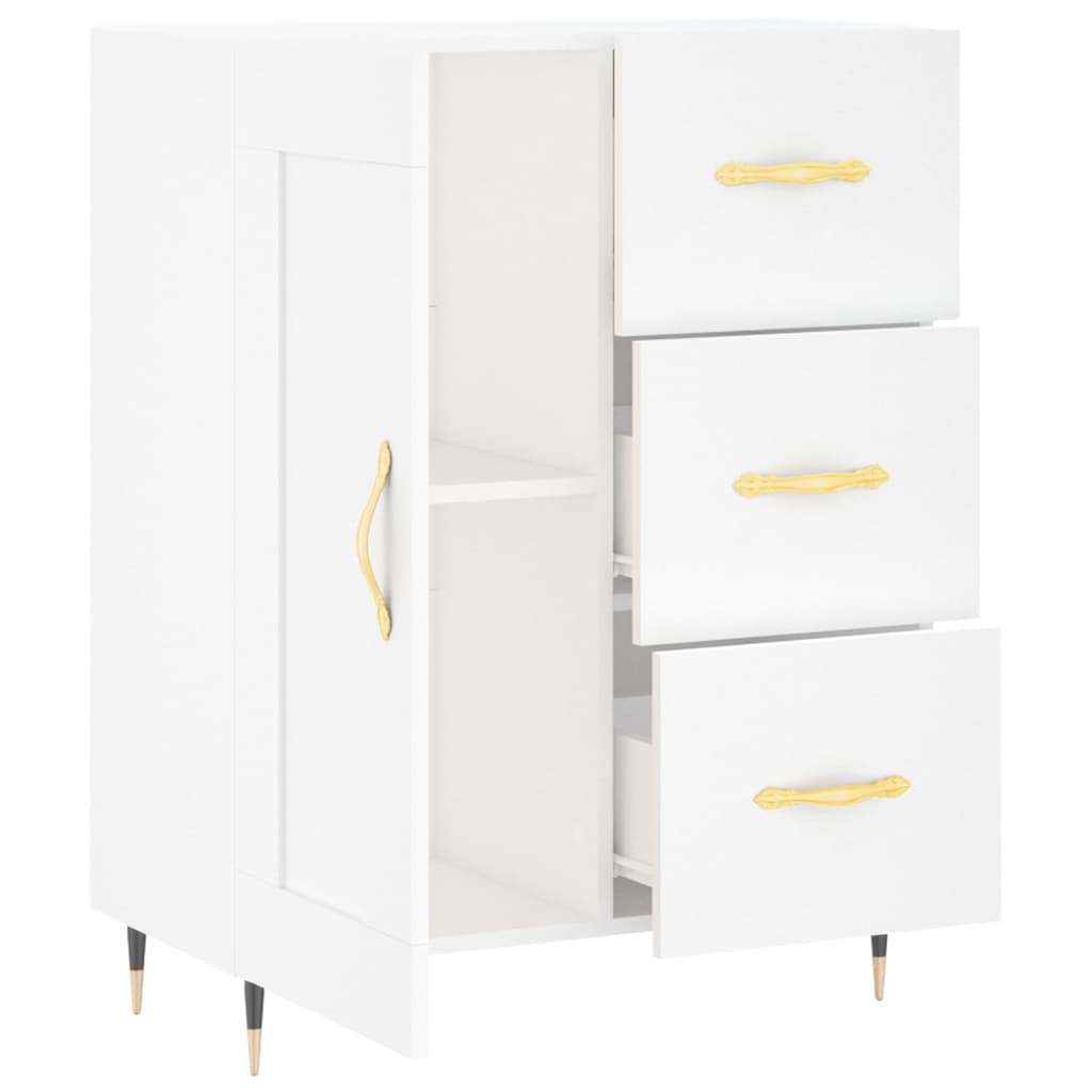 Skjenk Hvit 69,5x34x90 cm