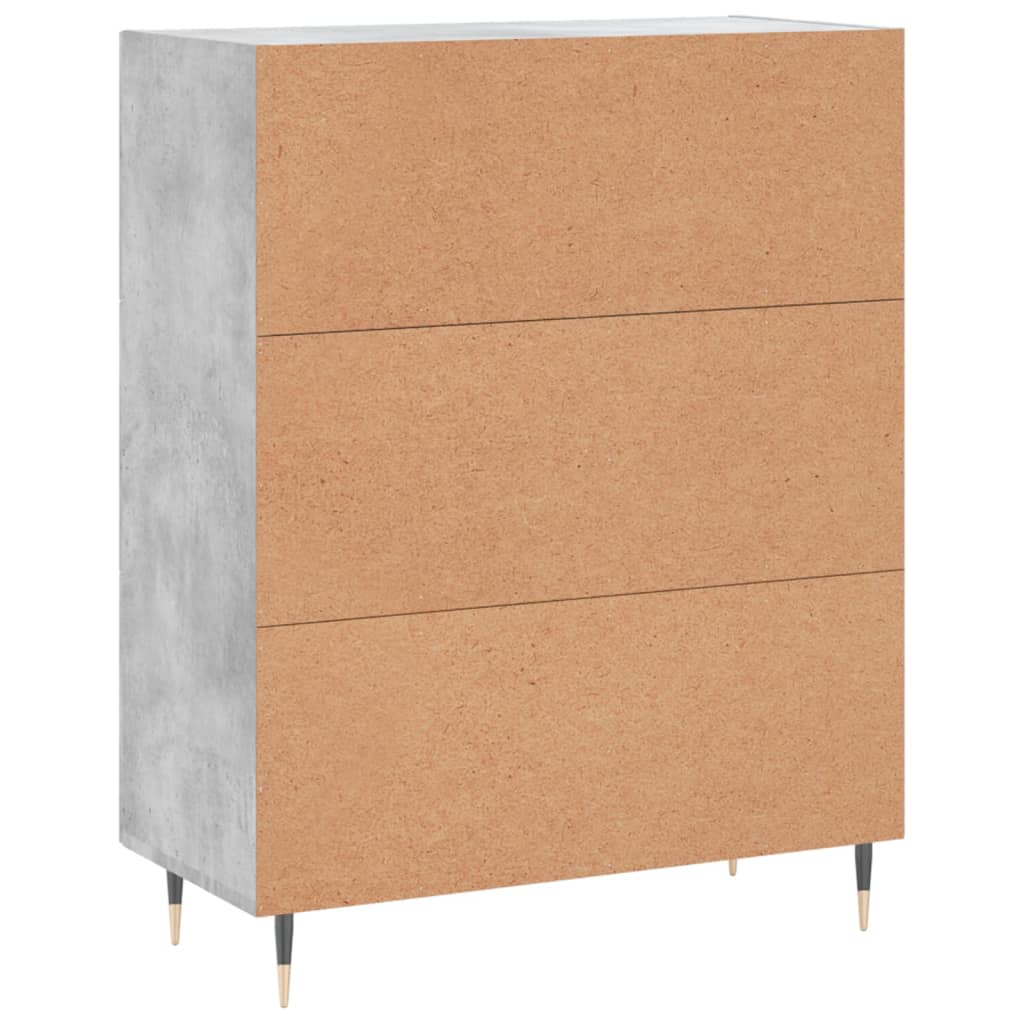 Skjenk Betonggrå 69,5x34x90 cm