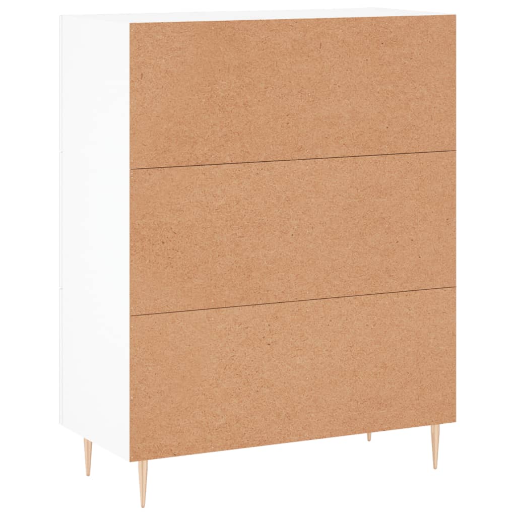 Skjenk Hvit 69,5x34x90 cm