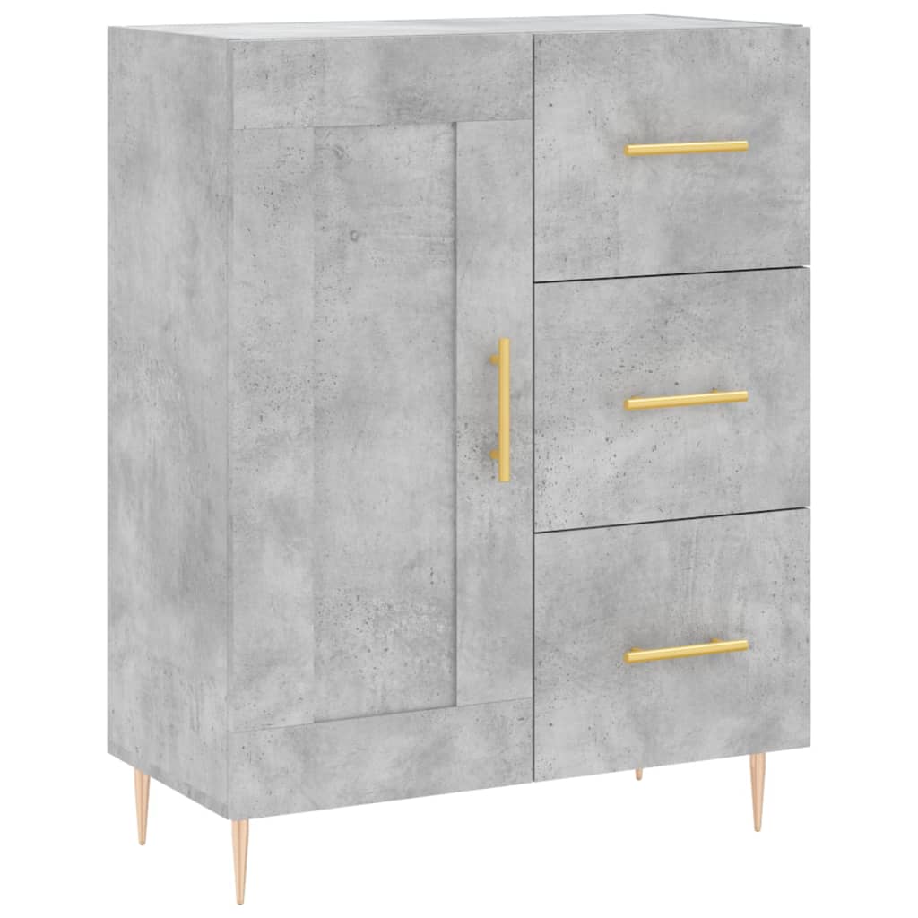 Skjenk Betonggrå 69,5x34x90 cm