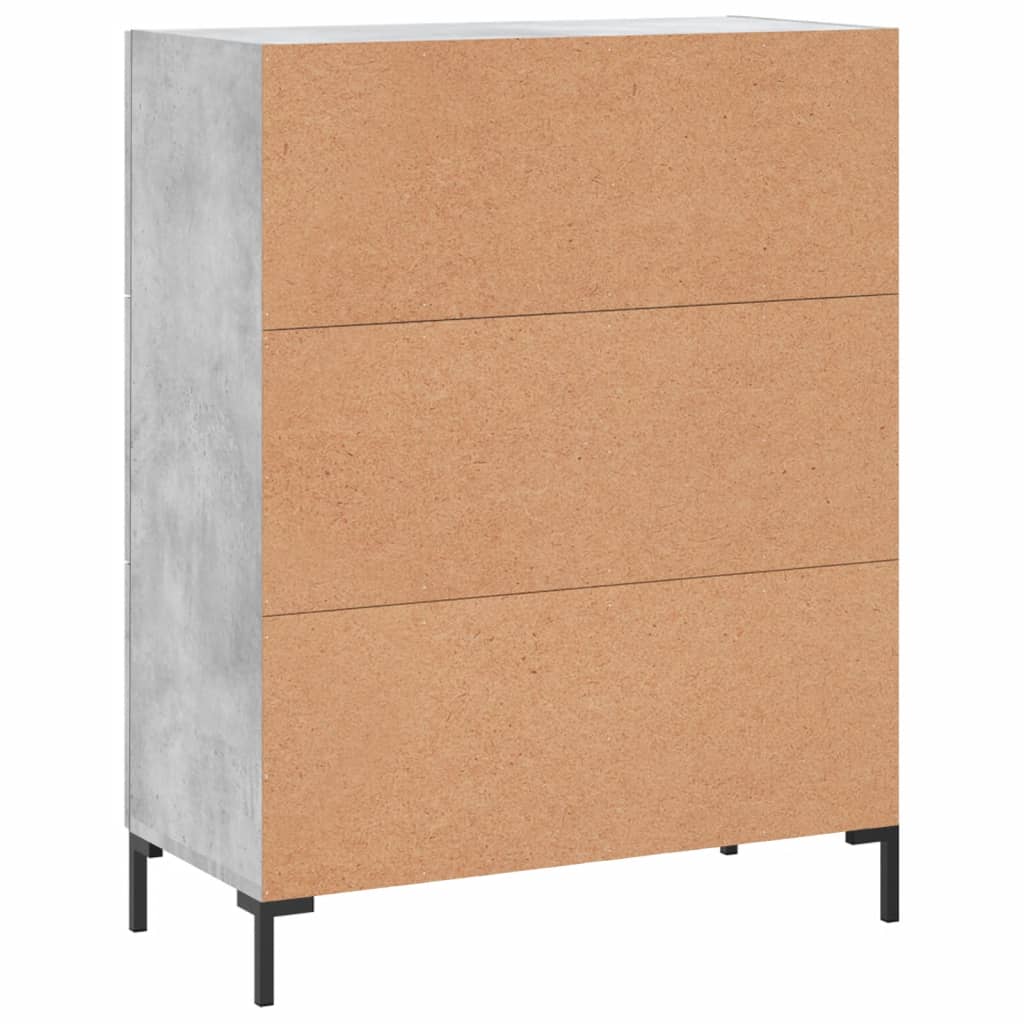 Skjenk Betonggrå 69,5x34x90 cm