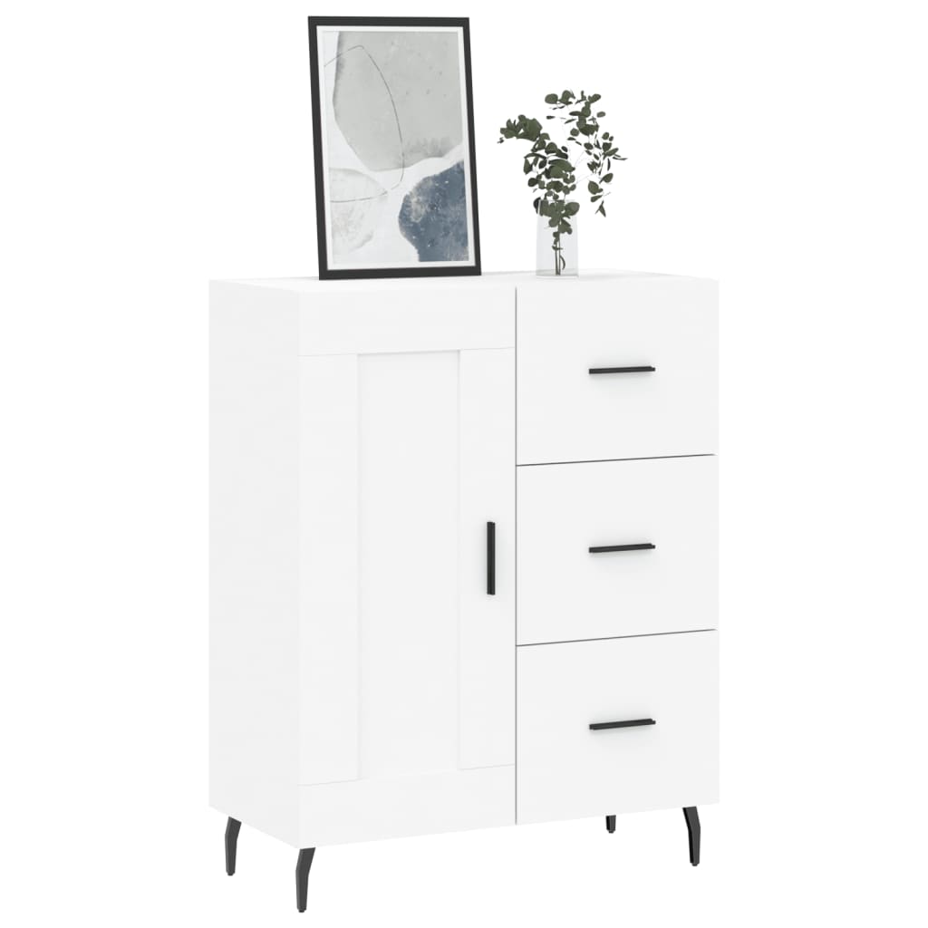 Skap Hvit 69,5x34x90 cm