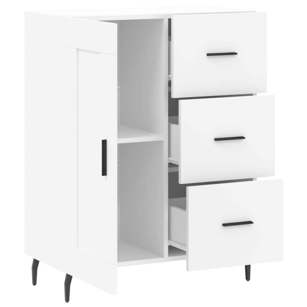 Skap Hvit 69,5x34x90 cm