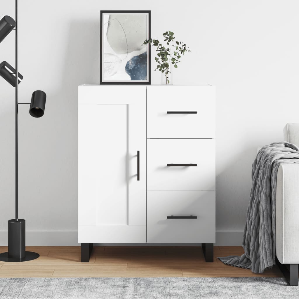 Skap Hvit 69,5x34x90 cm