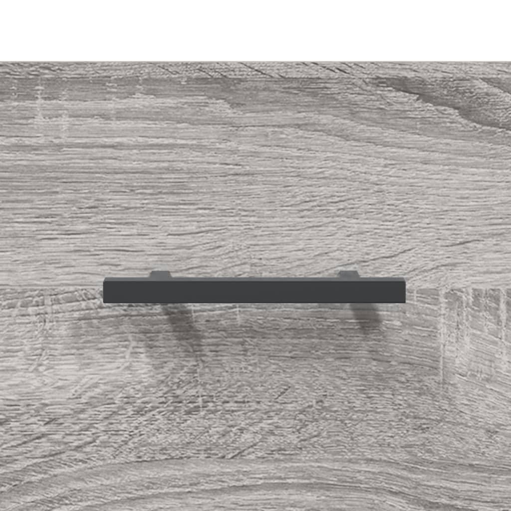 Skjenk grå sonoma 69,5x34x90 cm konstruert tre
