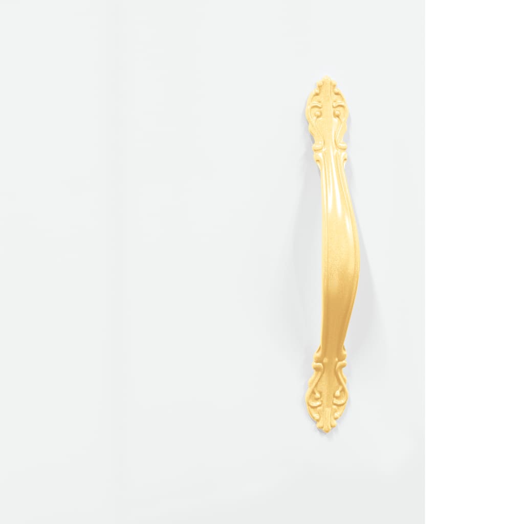 Skjenk Høyglans Hvit 34,5x34x90 cm