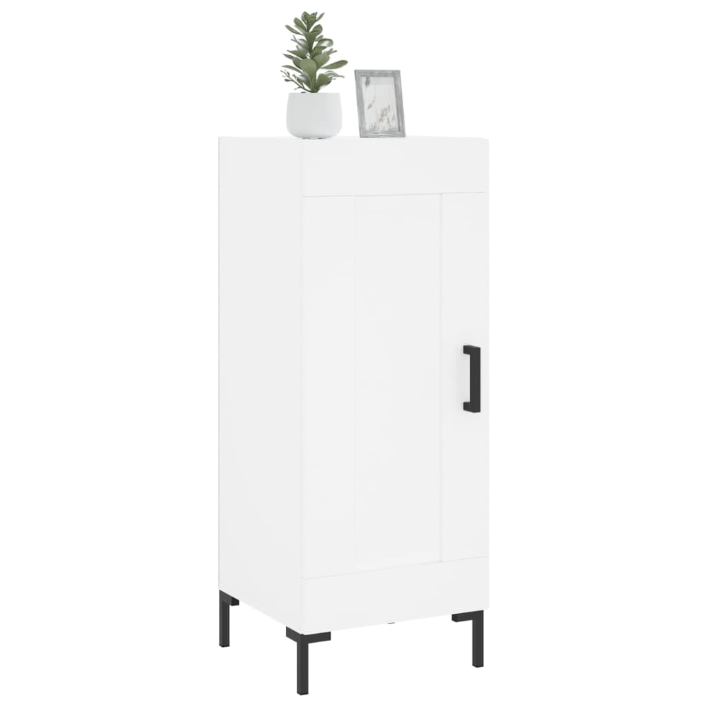 Skjenk Hvit 34,5x34x90 cm