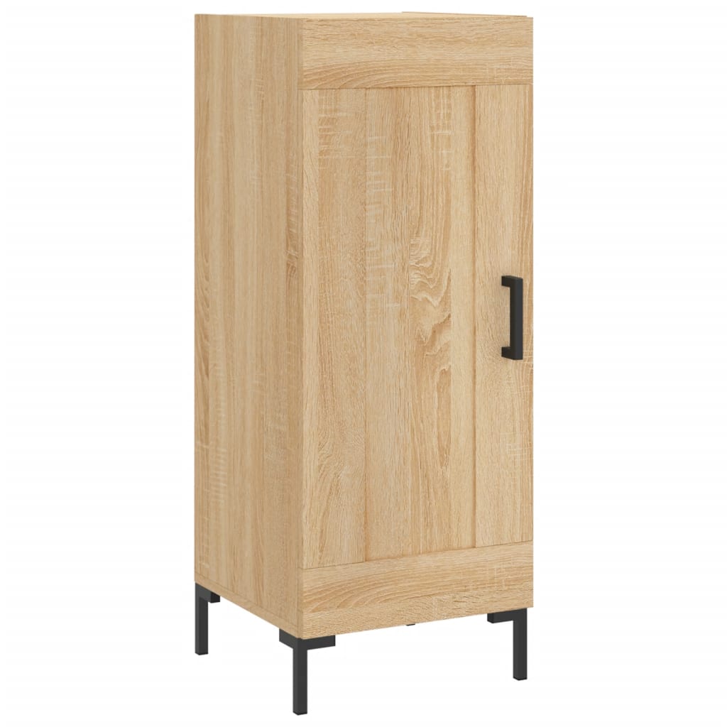 Skjenk sonoma eik 34,5x34x90 cm konstruert tre