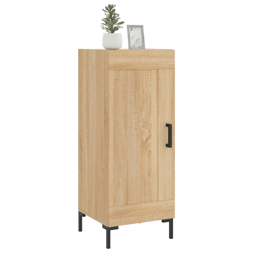 Skjenk sonoma eik 34,5x34x90 cm konstruert tre