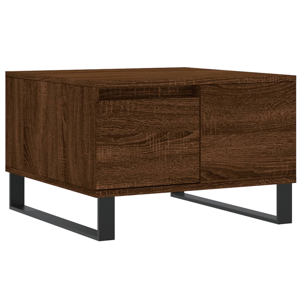 Salongbord Sofabord Brun Eik 55x55x36,5 cm