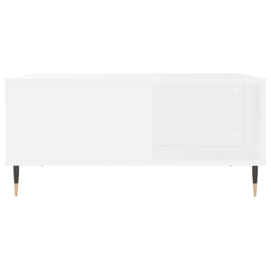 Salongbord Sofabord Hvit 80x80x36,5 cm