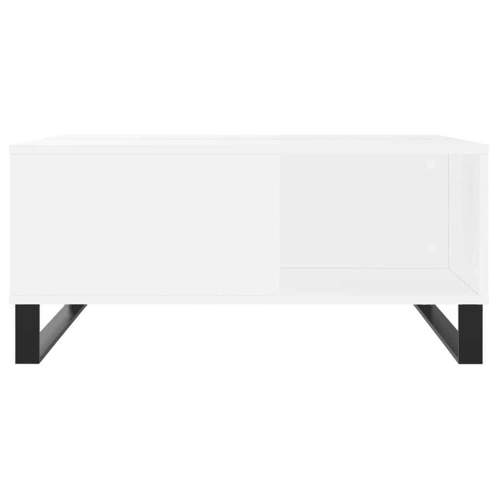 Salongbord Sofabord Hvit 80x80x36,5 cm
