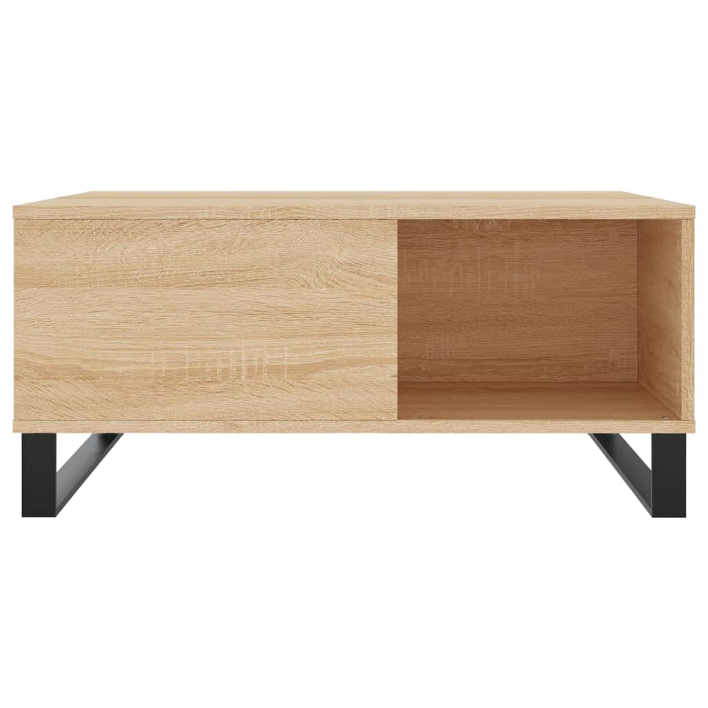 Salongbord Sofabord Sonoma Eik 80x80x36,5 cm