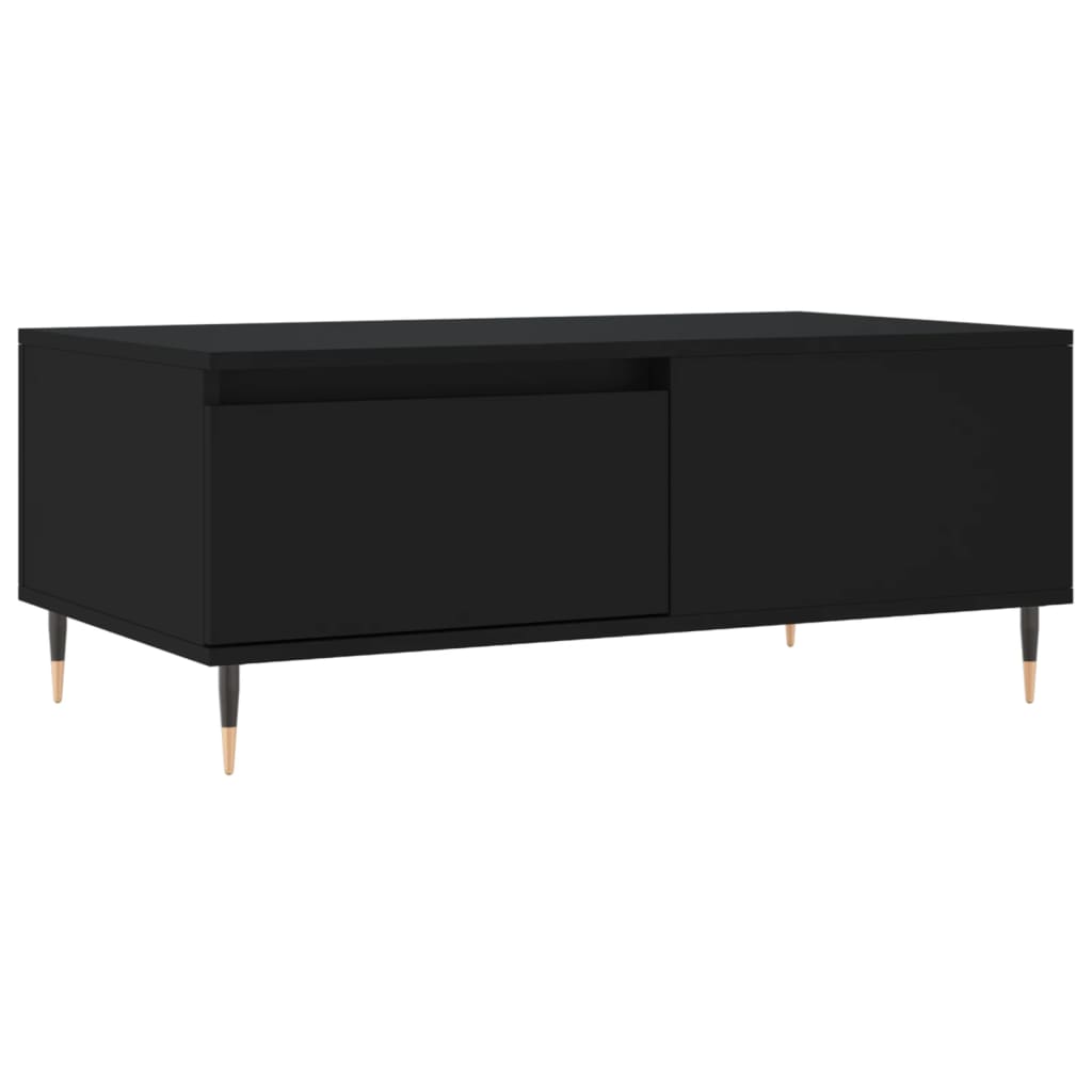 Salongbord Sofabord Svart 90x50x36,5 cm