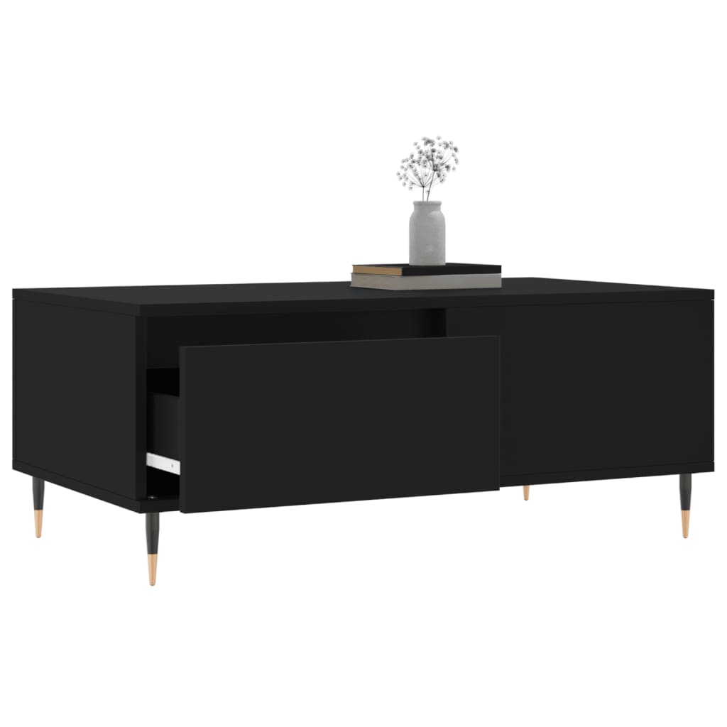 Salongbord Sofabord Svart 90x50x36,5 cm