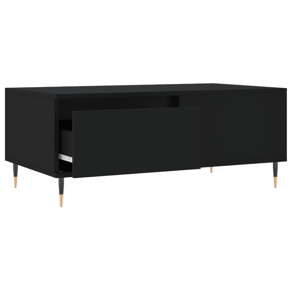 Salongbord Sofabord Svart 90x50x36,5 cm