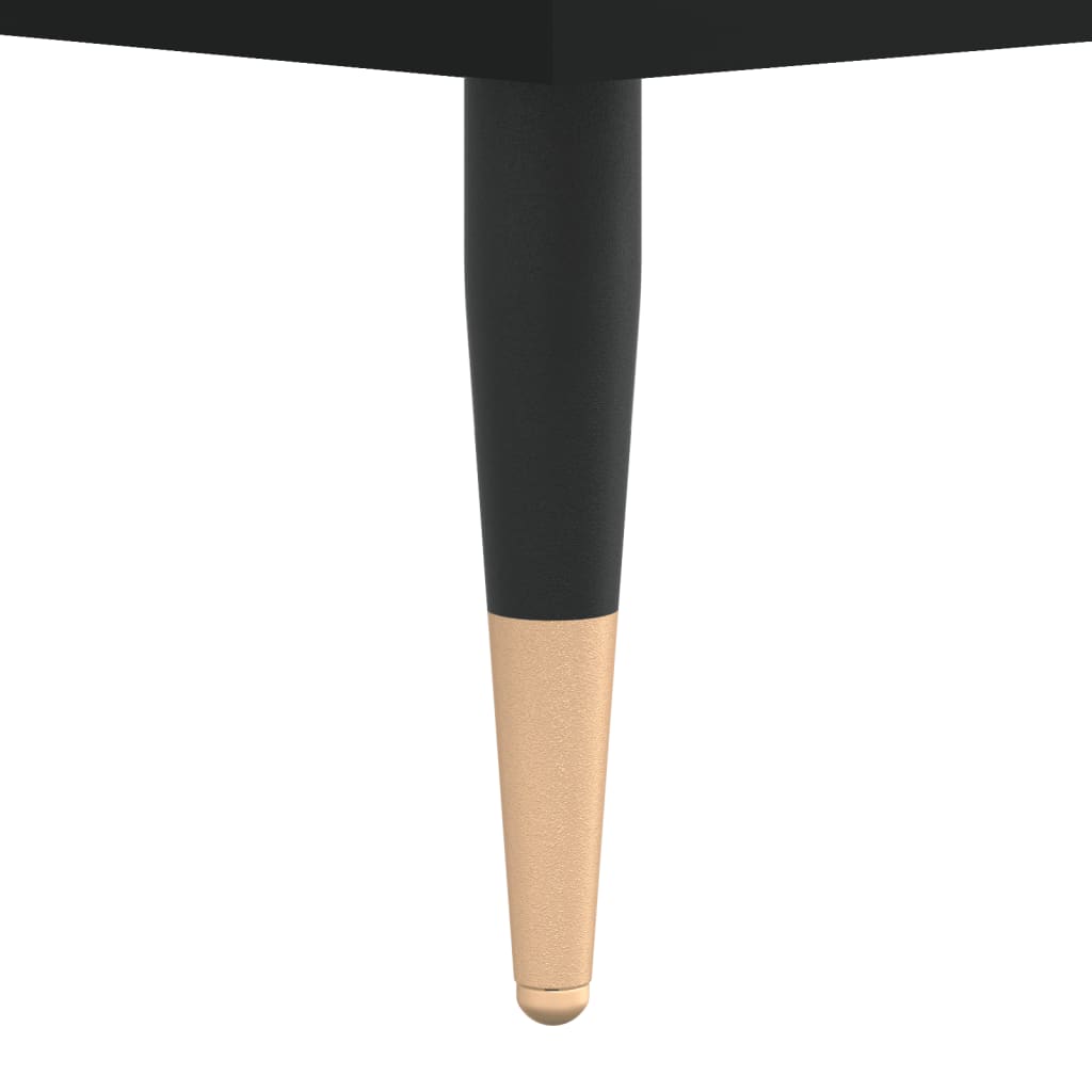 Salongbord Sofabord Svart 90x50x36,5 cm