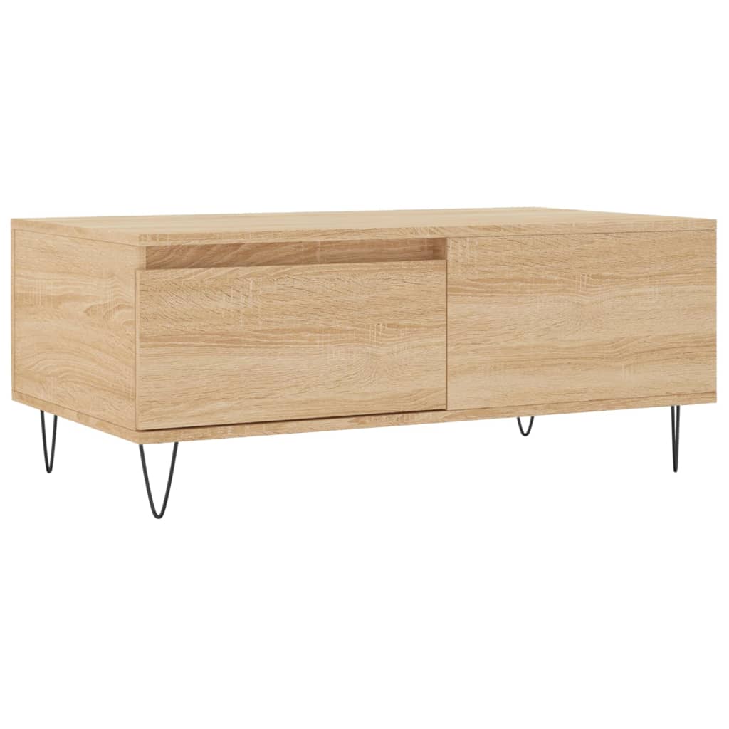 Salongbord Sofabord Sonoma Eik 90x50x36,5 cm