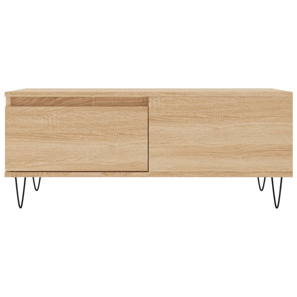 Salongbord Sofabord Sonoma Eik 90x50x36,5 cm