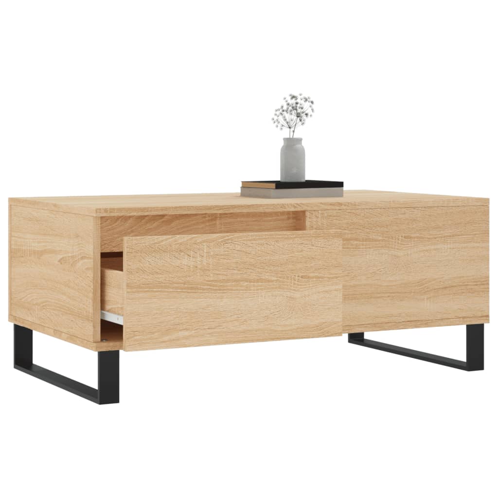 Salongbord Sofabord Sonoma Eik 90x50x36,5 cm