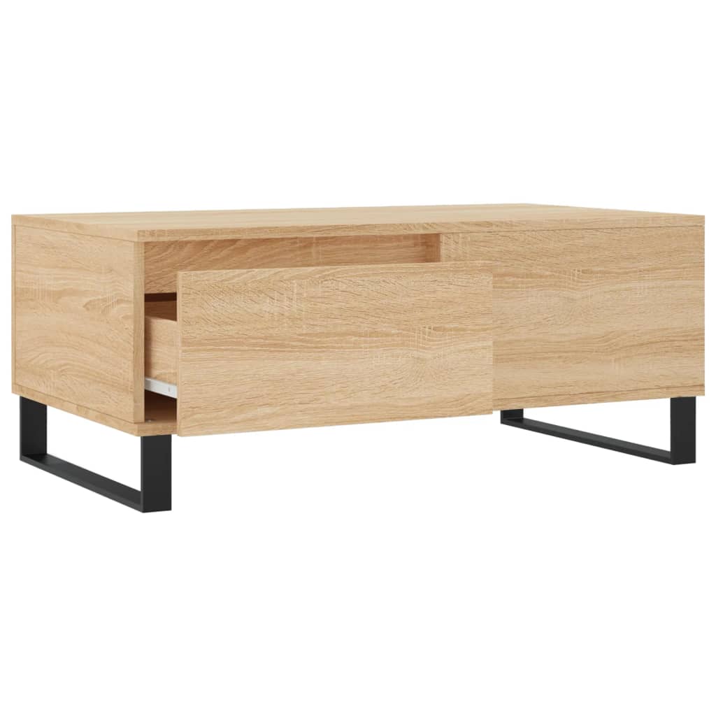 Salongbord Sofabord Sonoma Eik 90x50x36,5 cm