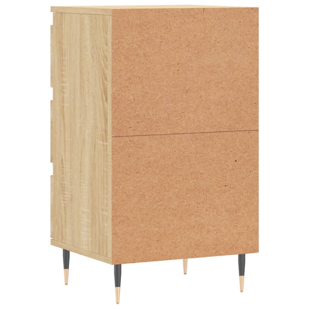 Skjenk sonoma eik 40x35x70 cm konstruert tre