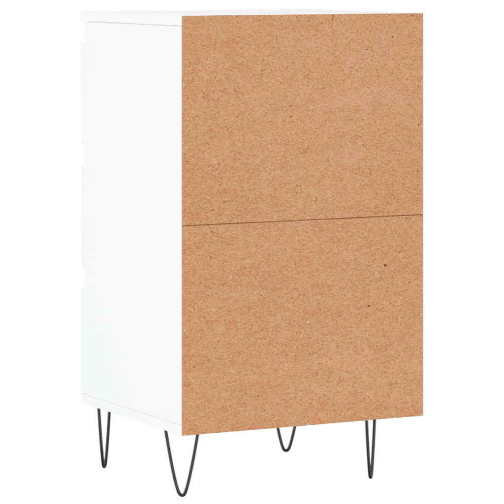 Kommode Hvit 40x35x70 cm