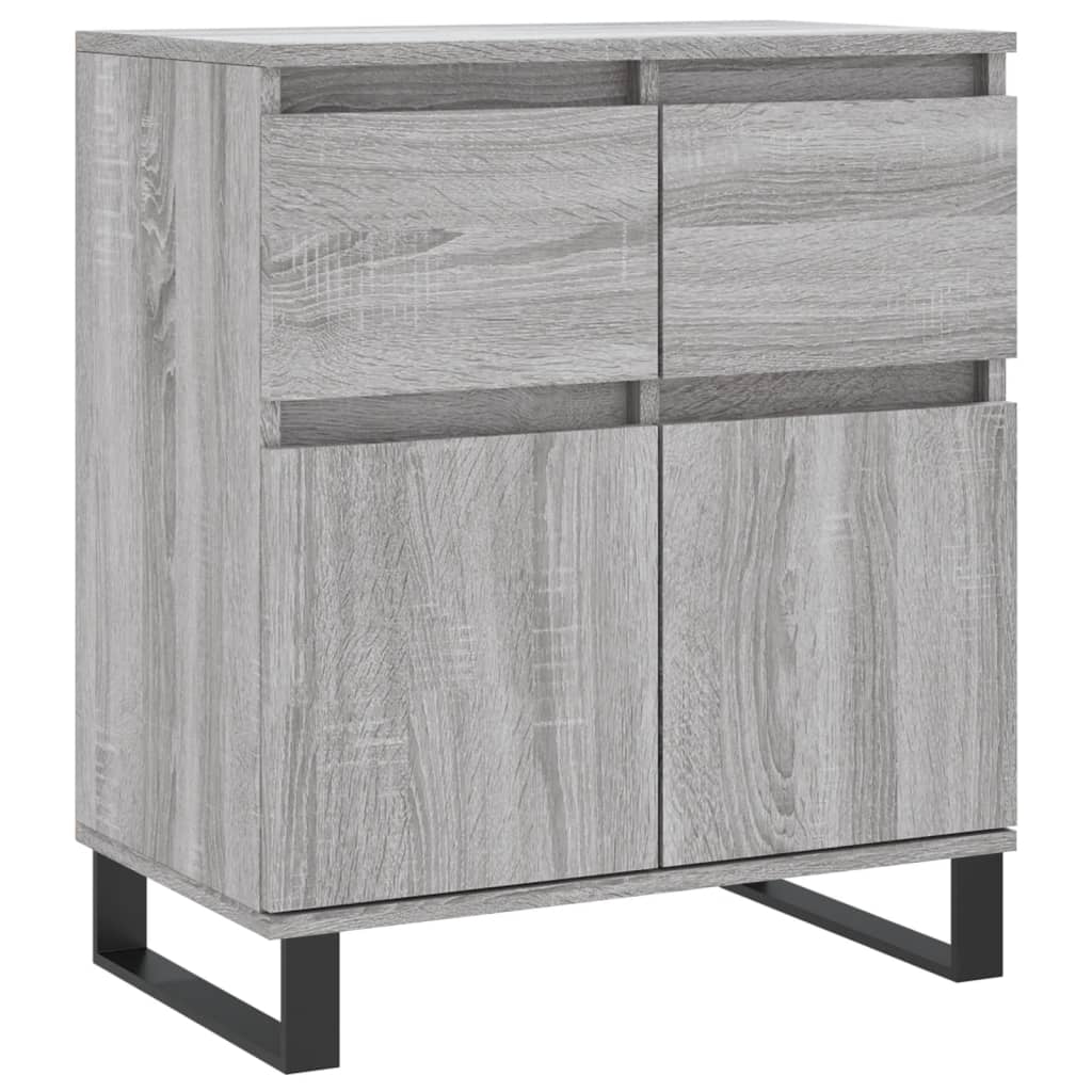 Kommode Sonoma Grå 60x35x70 cm