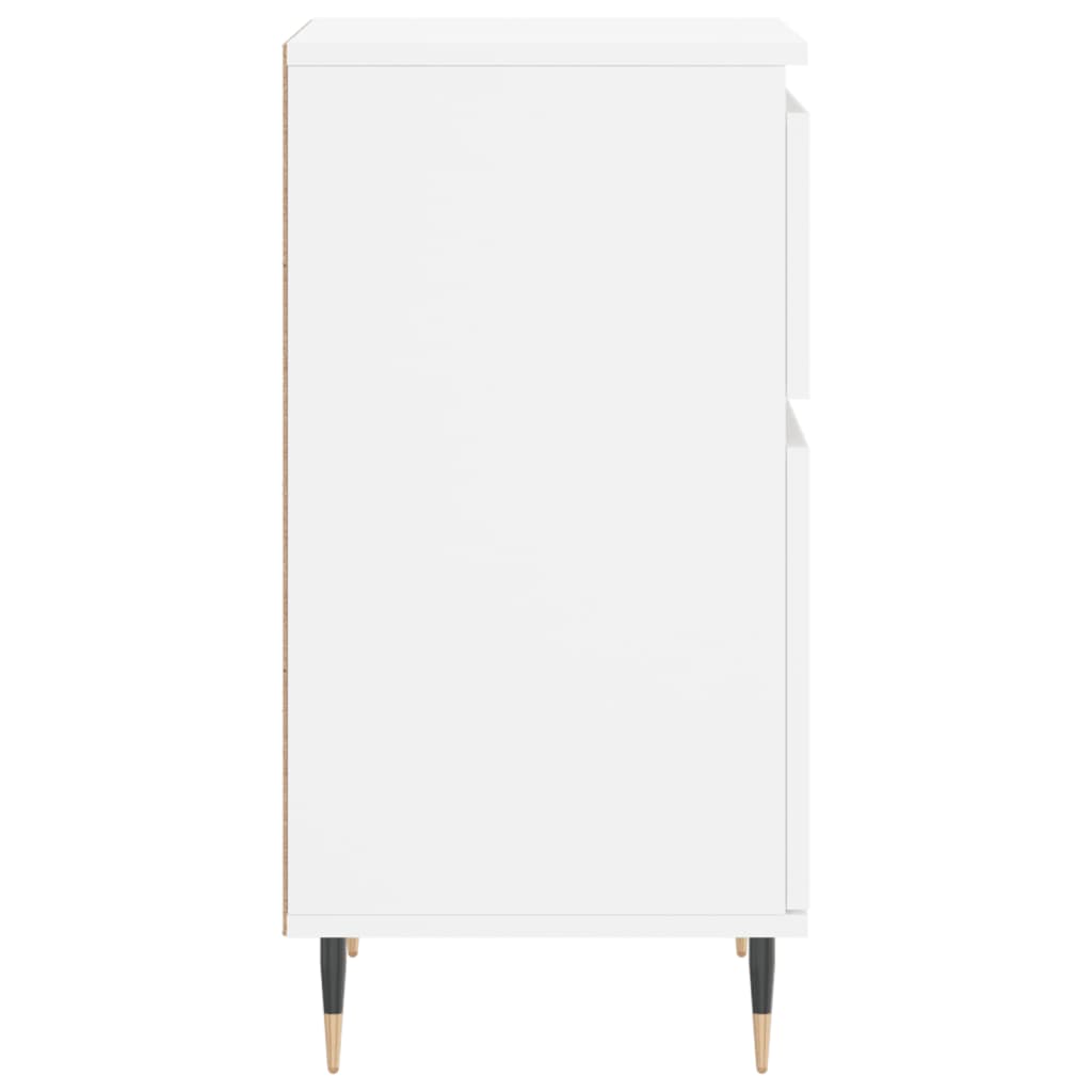 Kommode Hvit 2 stk 40x35x70 cm