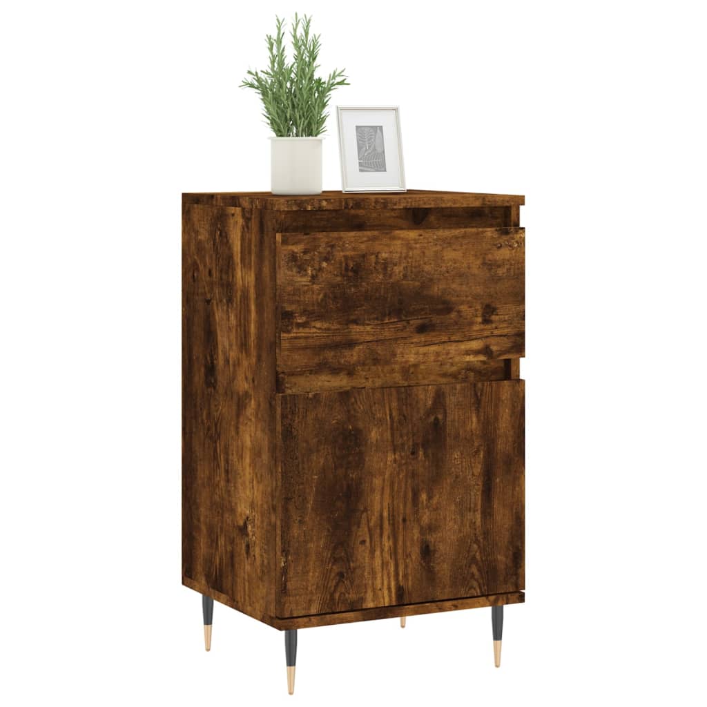 Kommode Røkt Eik 2 stk 40x35x70 cm