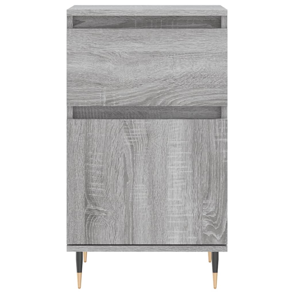 Skjenk grå sonoma 40x35x70 cm konstruert tre