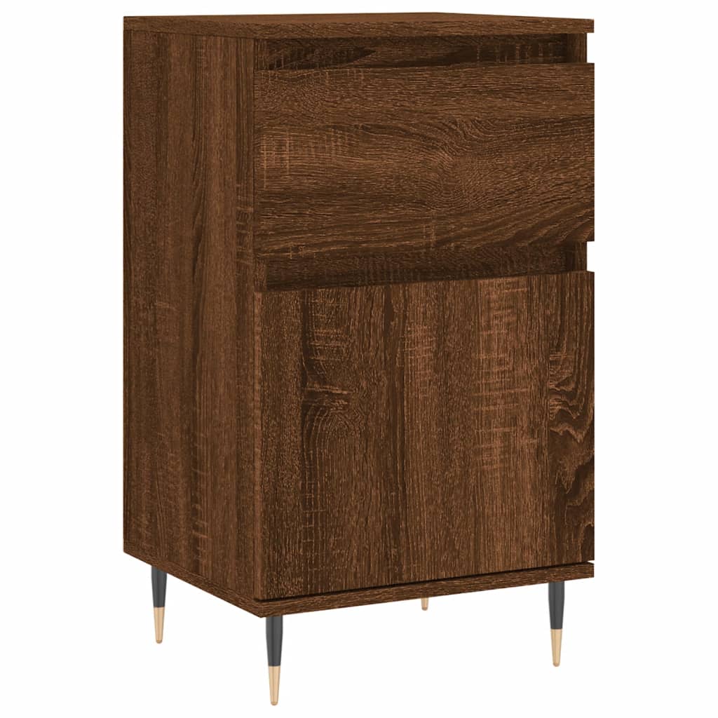 Kommode Brun Eik 2 stk 40x35x70 cm