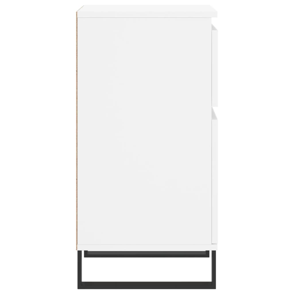 Kommode Hvit 2 stk 40x35x70 cm