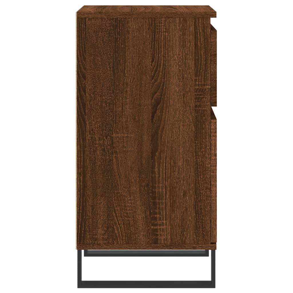 Kommode Brun Eik 2 stk 40x35x70 cm