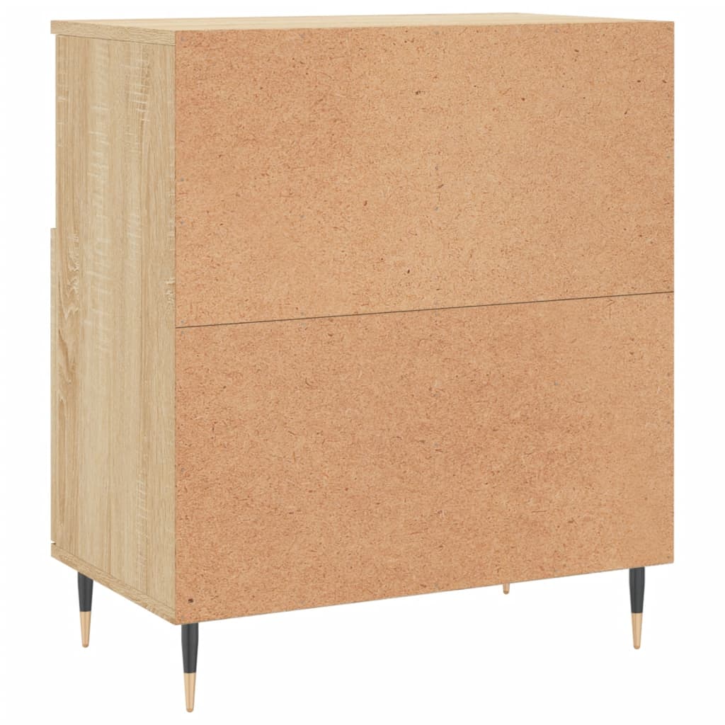 Skjenk sonoma eik 60x35x70 cm konstruert tre