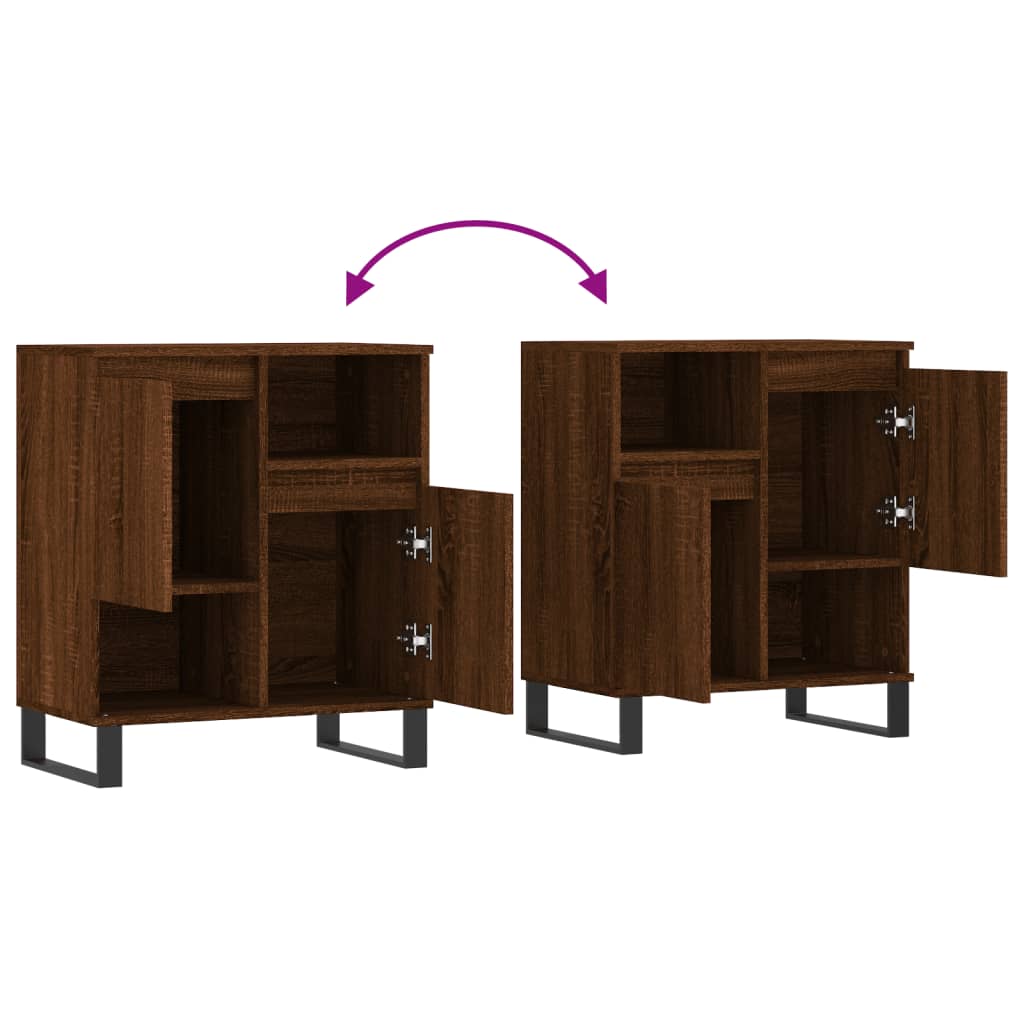 Skjenk Brun Eik 60x35x70 cm