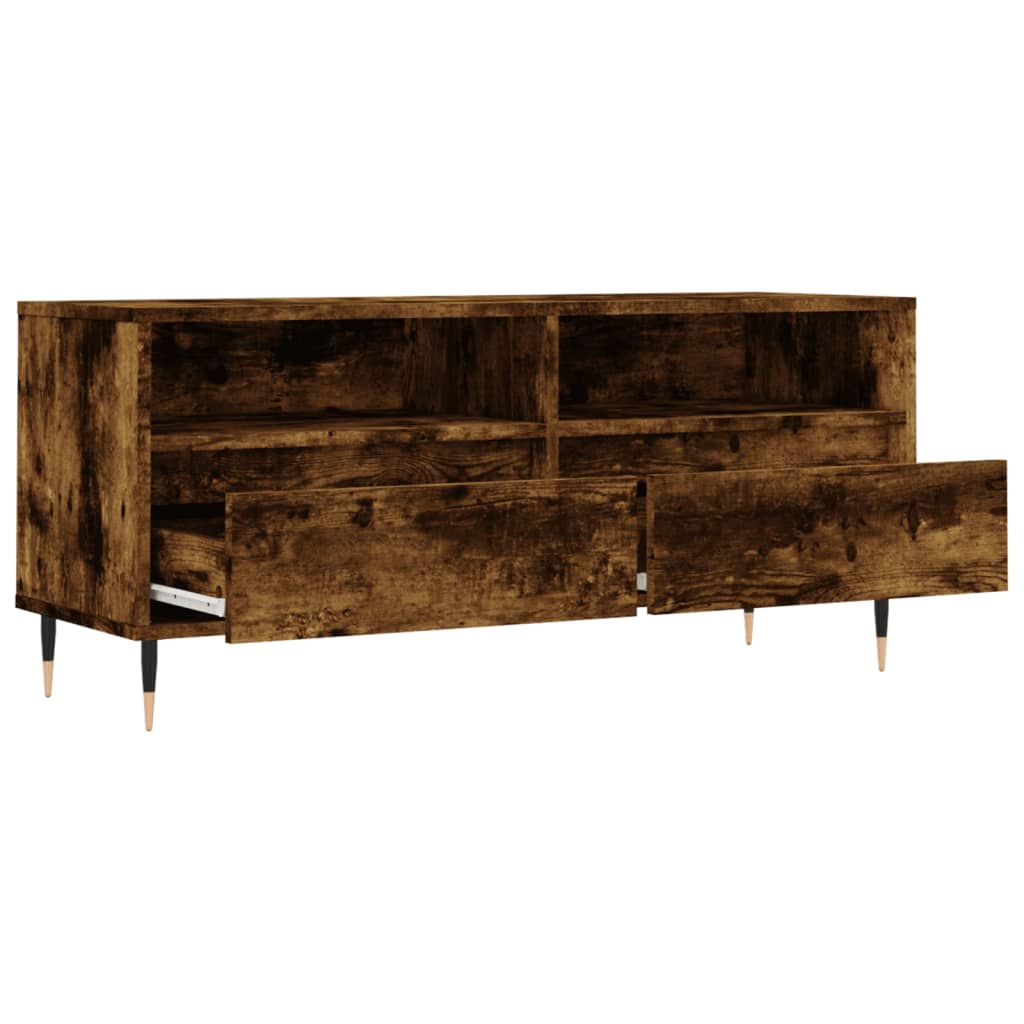 TV-Møbel Røkt Eik TV-benk 100x34,5x44,5 cm