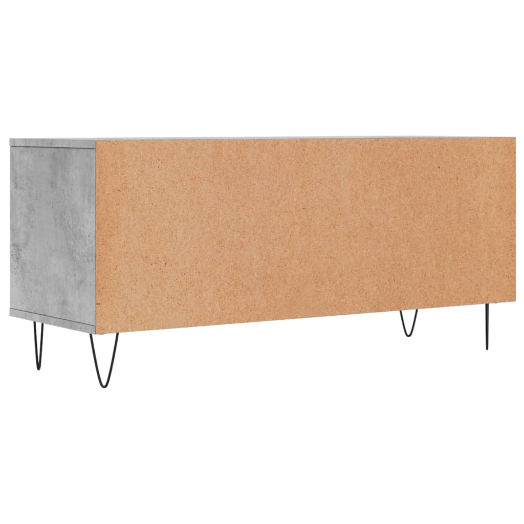 TV-Møbel Betonggrå Tv-benk 100x34,5x44,5 cm
