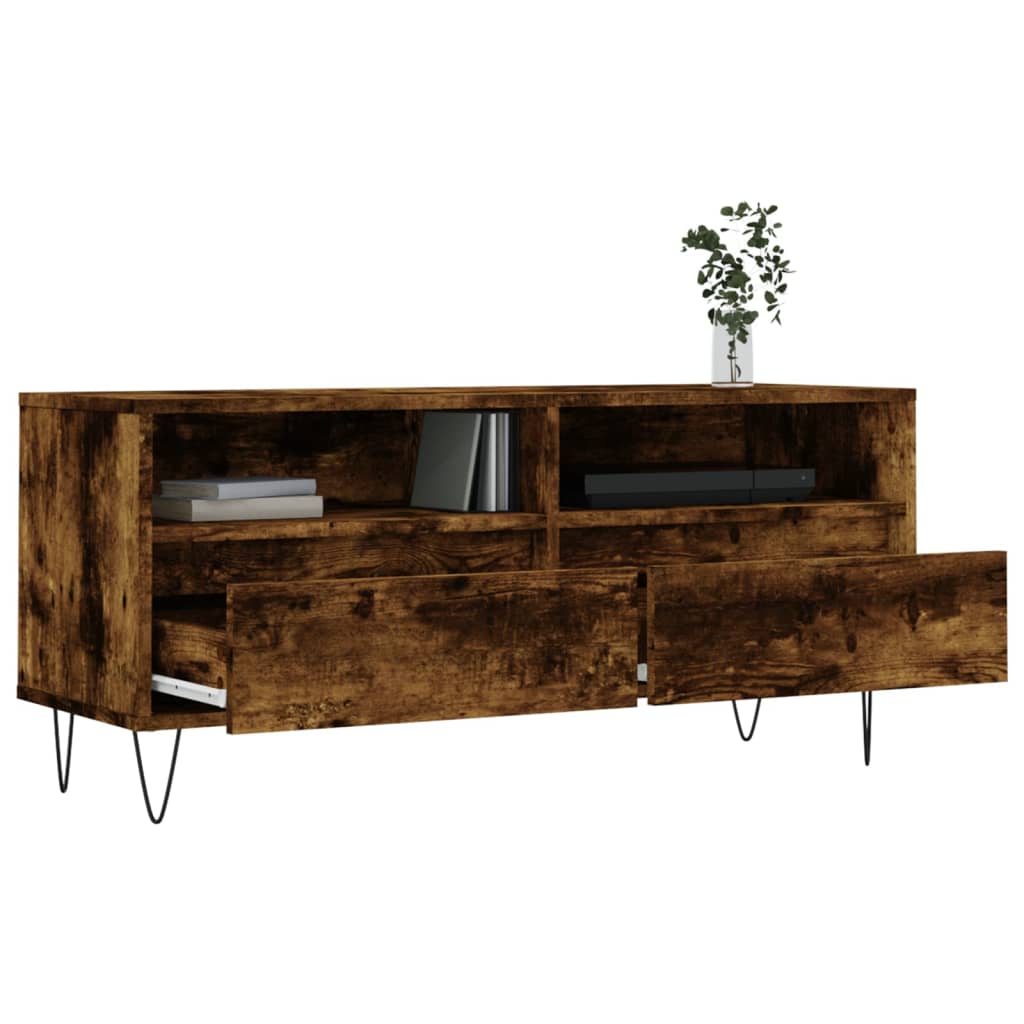 TV-Møbel Røkt EikTV-benk 100x34,5x44,5 cm