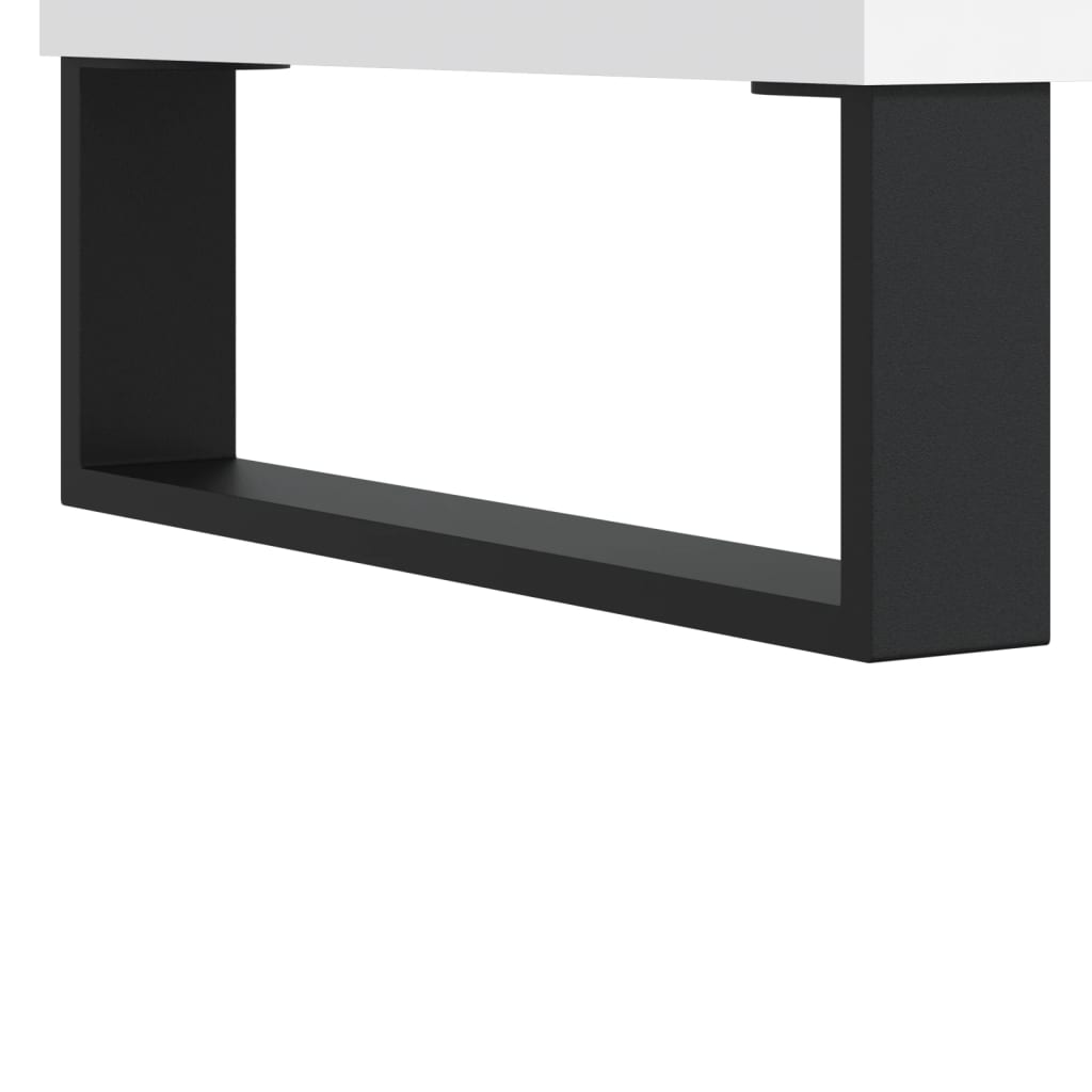 TV-Møbel Hvit TV-benk 100x34,5x44,5 cm