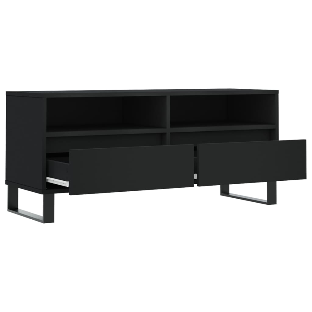 TV-Møbel Svart 100x34,5x44,5 cm