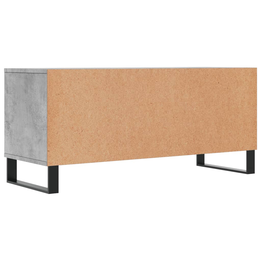 TV-Møbel Betonggrå TV-benk 100x34,5x44,5 cm