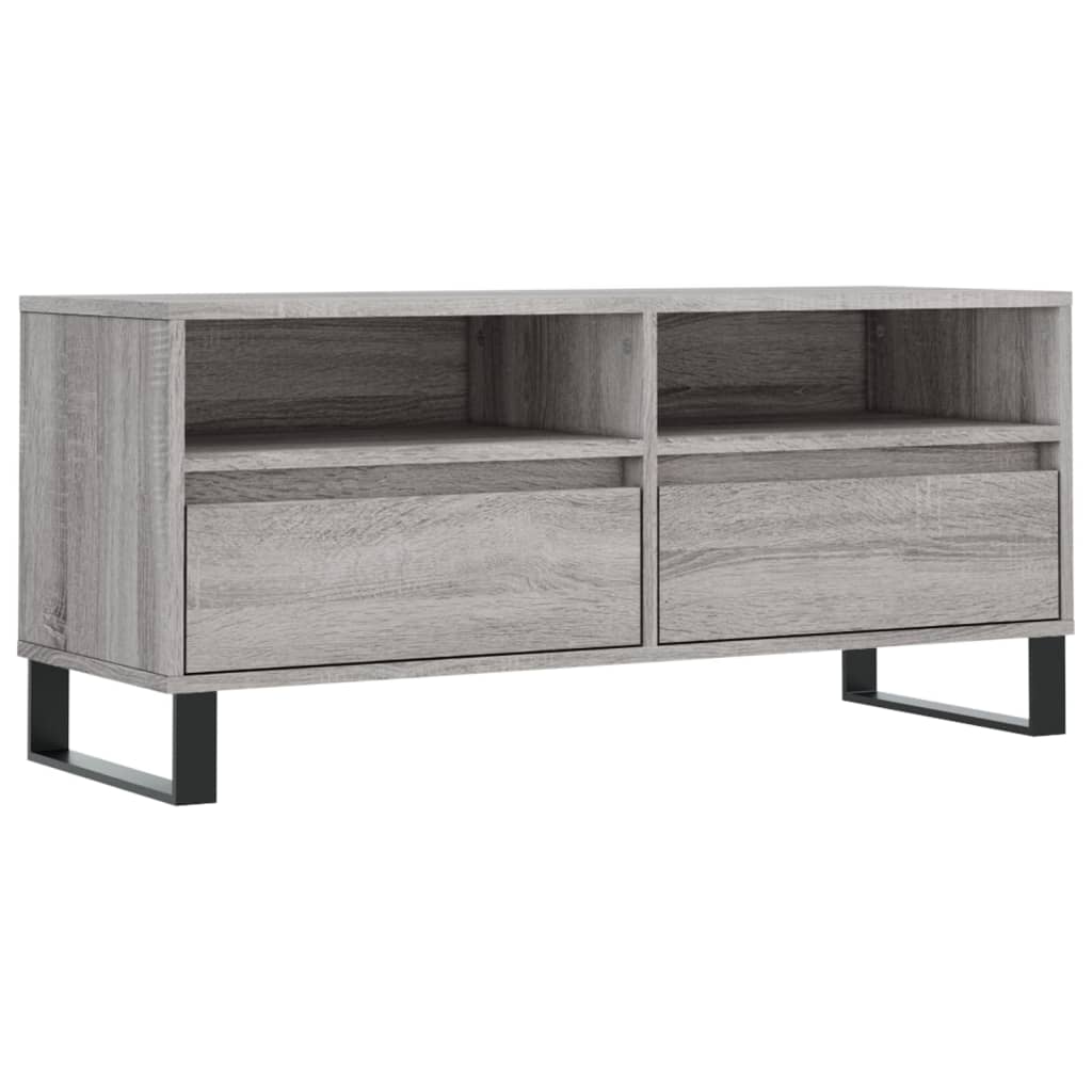 TV-Møbel Sonoma Grå TV-benk 100x34,5x44,5 cm