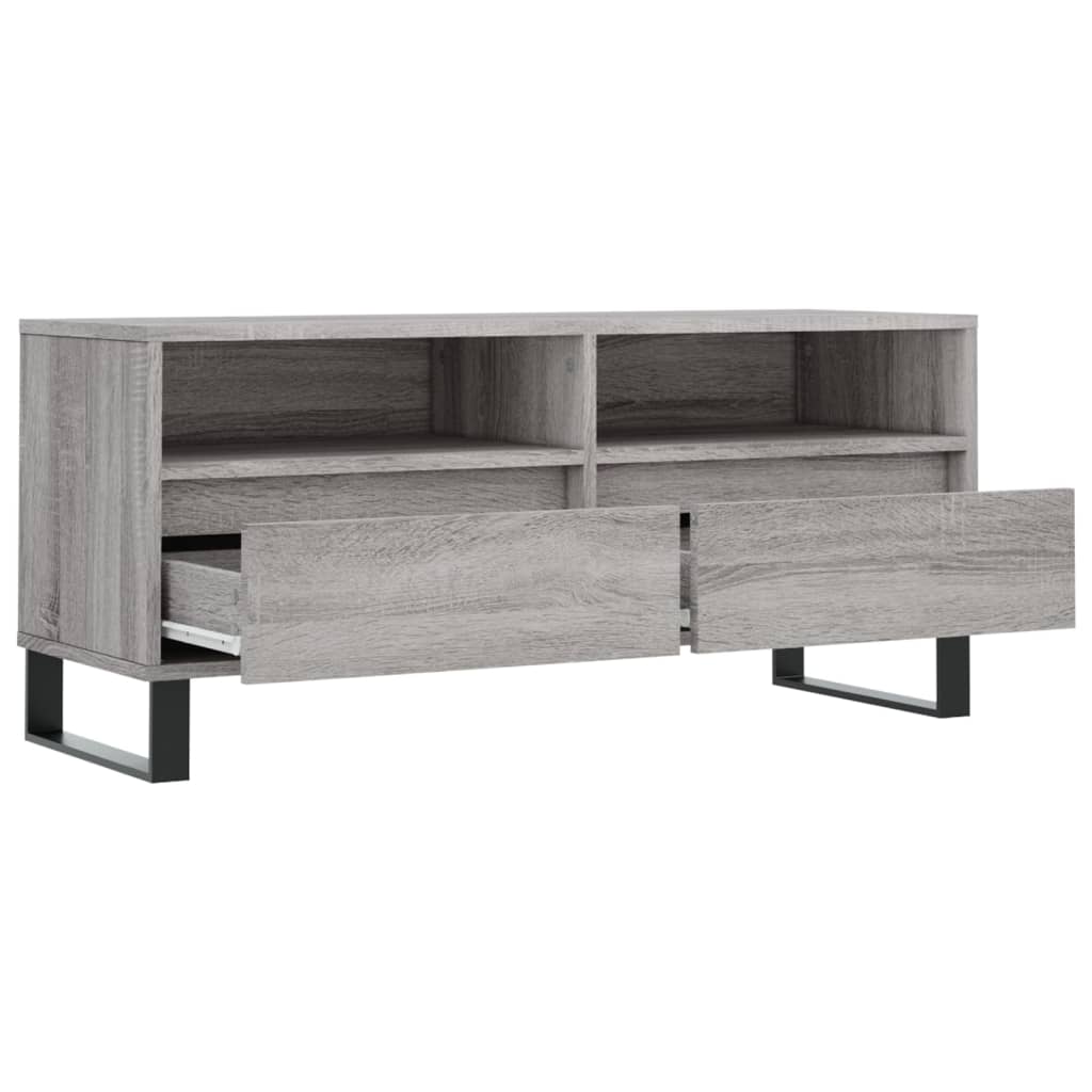 TV-Møbel Sonoma Grå TV-benk 100x34,5x44,5 cm