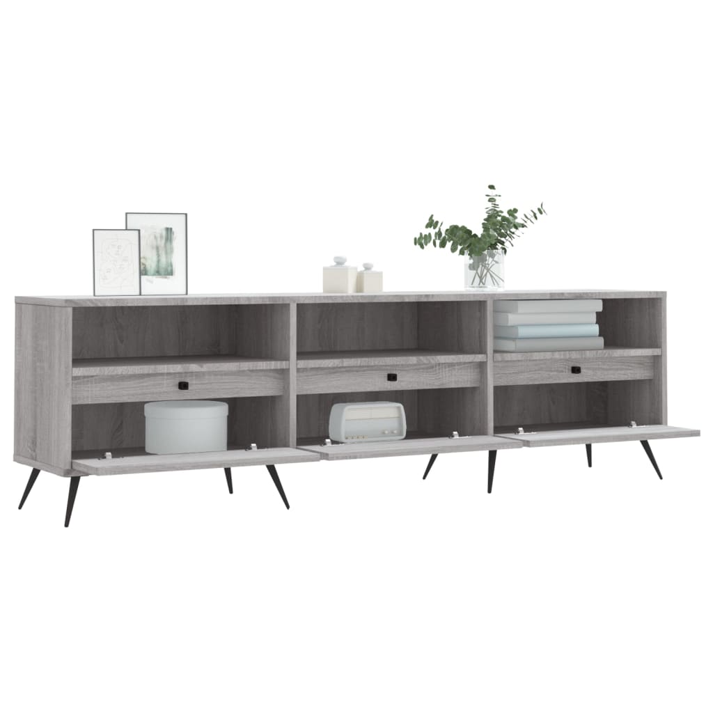TV-Møbel Sonoma Grå TV-benk 150x30x44,5 cm