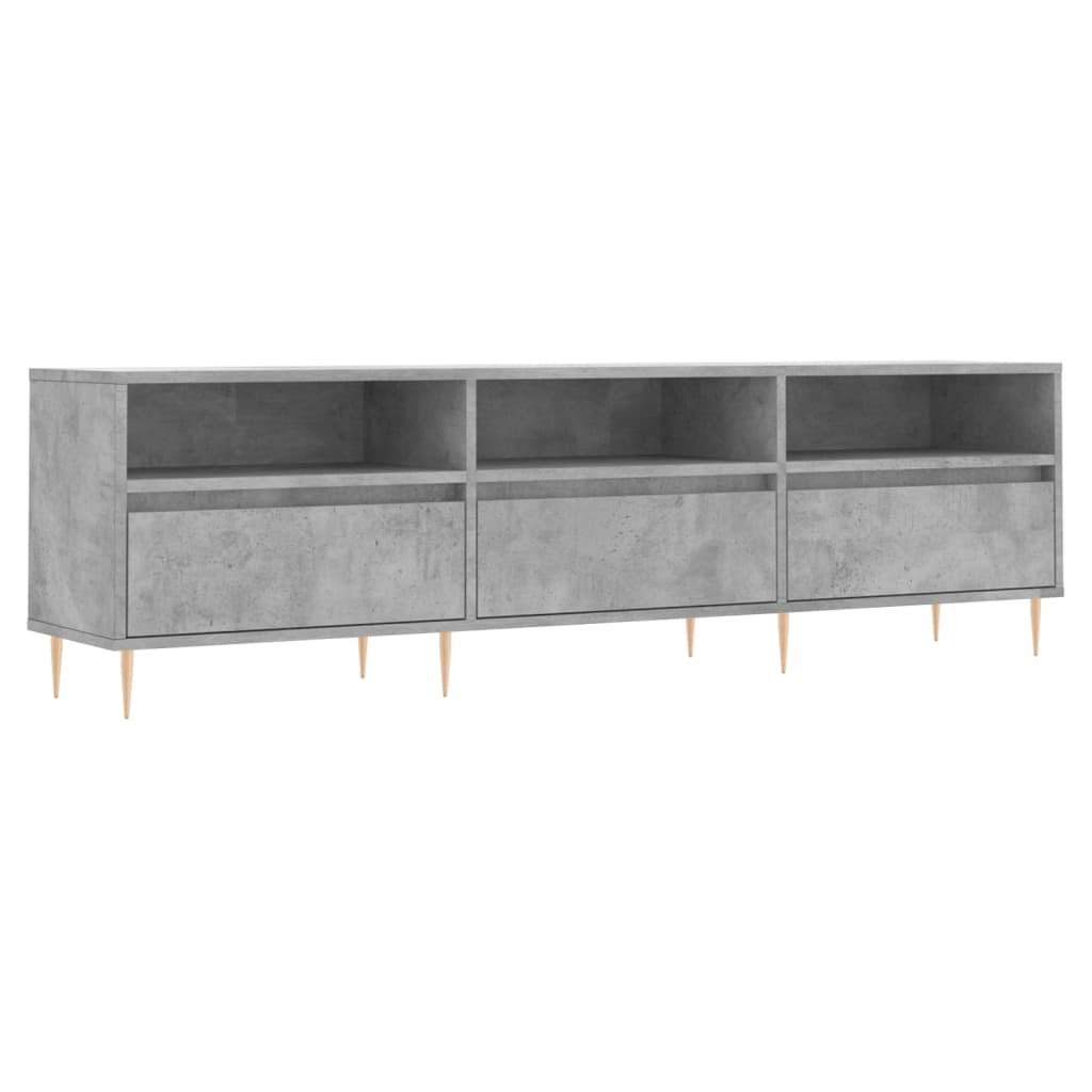 TV-Møbel Betonggrå TV-benk 150x30x44,5 cm