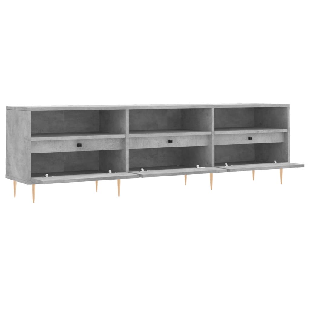 TV-Møbel Betonggrå TV-benk 150x30x44,5 cm